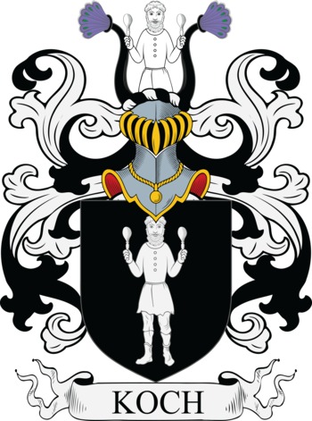 KOCH family crest