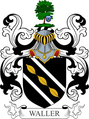 WALLER family crest