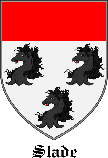 SLADE family crest